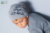 
                    BROEL Dallas czapka dla chłopca beanie bambus jeans
                