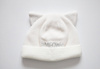 
                    BROEL Sweet czapka na zimę kotek ecru
                