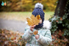 
                    BROEL Delfi czapka na zimę dla dziewczynki duży pompon szara
                