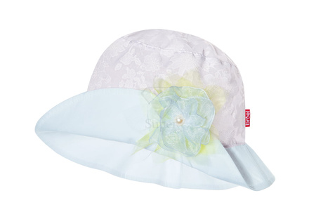 
                    BROEL Walentyna kapelusz na lato biało-błękitny
                