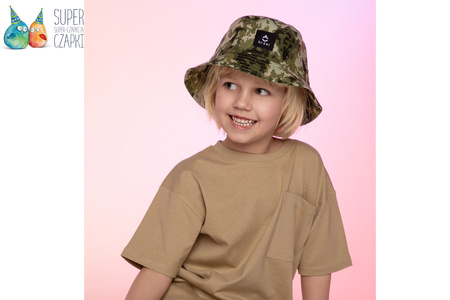 Broel ADELARDO kapelusz na lato dla chłopca khaki